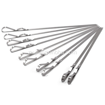 I-Kabob Skewers 17&quot; I-Stainless Steel Barbecue Skewers
